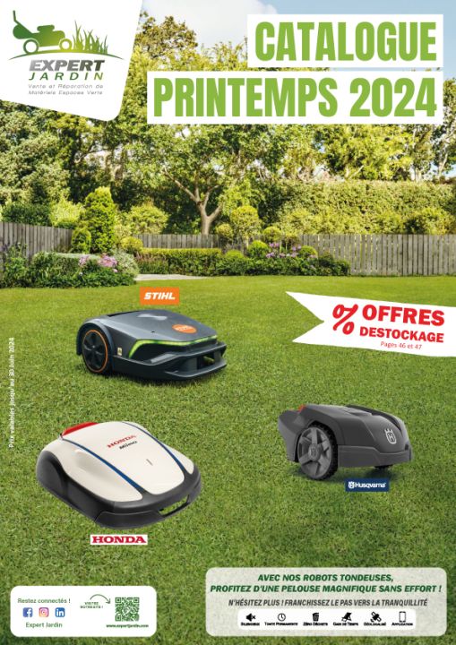 Mailing Printemps 2024 - Expert Jardin, Vente et Réparation de Matériels Espaces Verts